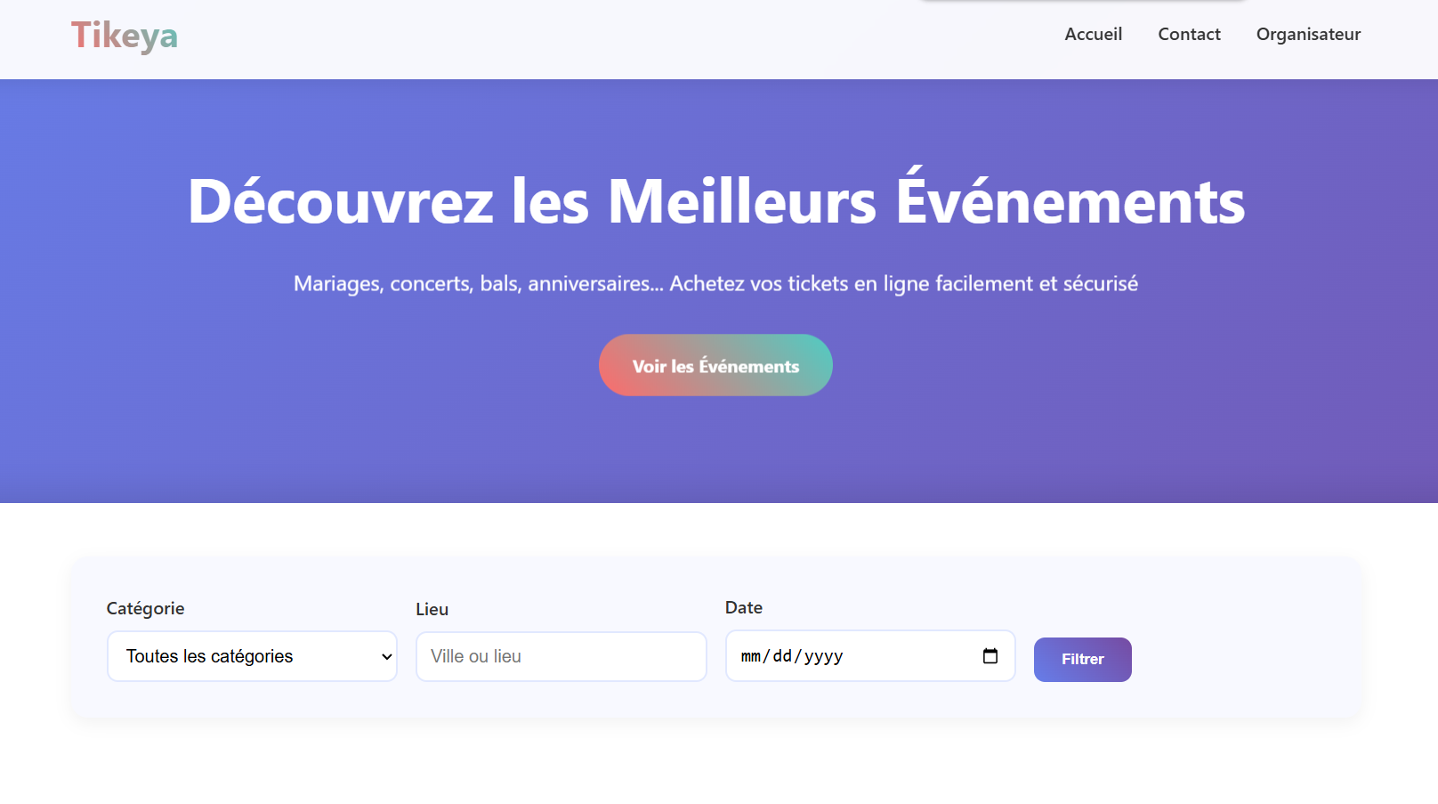 Project: Tikeyaci – Online Ticketing Platform